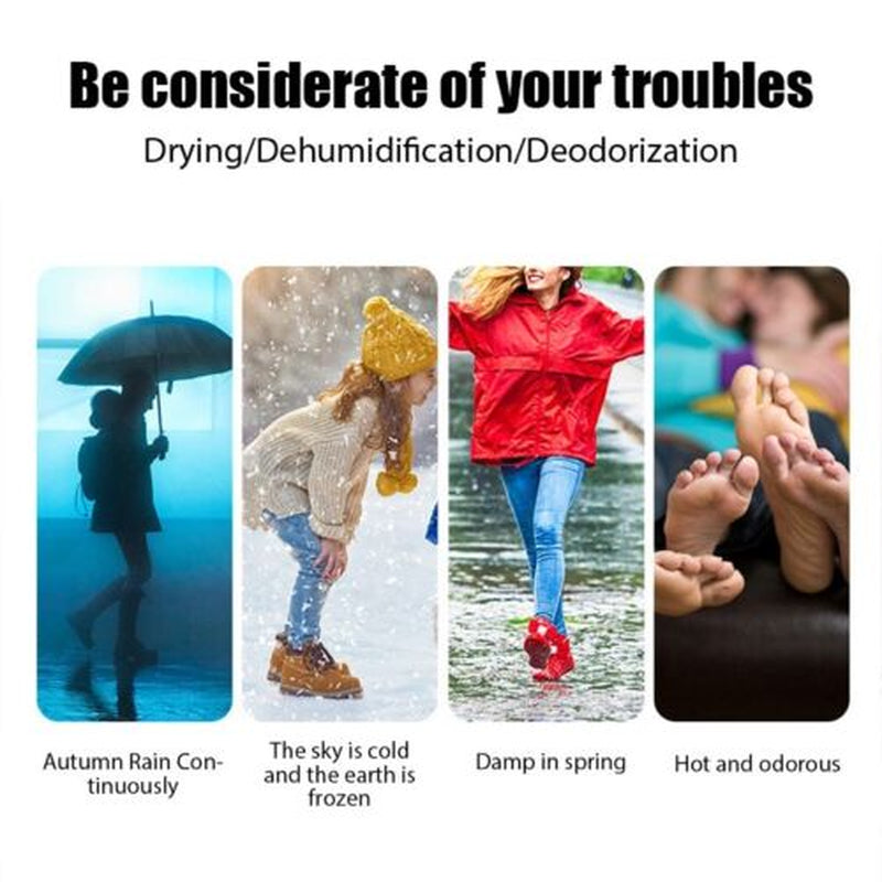 Portable Electric Shoe Boot Dryer Glove Warmer Heat Blower Socks Boot Dryer UK