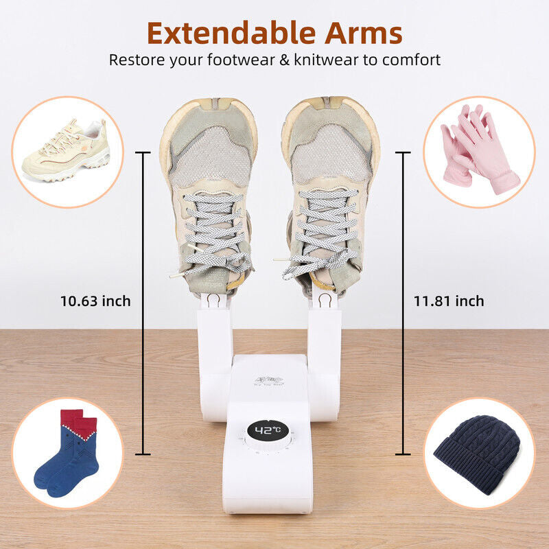 Portable Electric Shoe Boot Dryer Glove Warmer Heat Blower Socks Boot Dryer UK