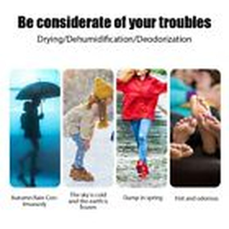 Portable Electric Shoe Boot Dryer Glove Warmer Heat Blower Socks Boot Dryer UK