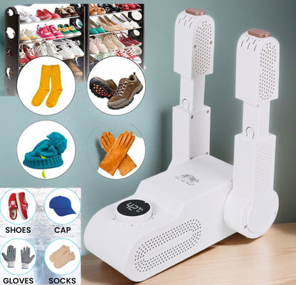 Portable Electric Shoe Boot Dryer Glove Warmer Heat Blower Socks Boot Dryer UK