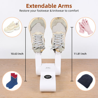 Portable Electric Shoe Boot Dryer Glove Warmer Heat Blower Socks Boot Dryer UK