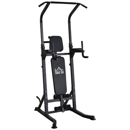 Power Tower Weight Bench Dip Stands Multifunction Pull-Ups Home Gym Fitness